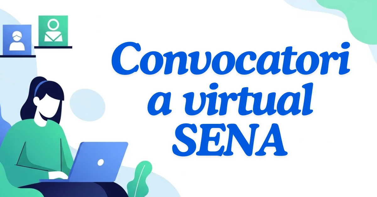 Convocatoria virtual SENA